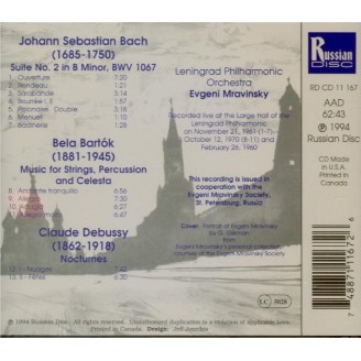 BARTOK - Mravinsky - Musique pour cordes, percussions et celesta Sz.106..